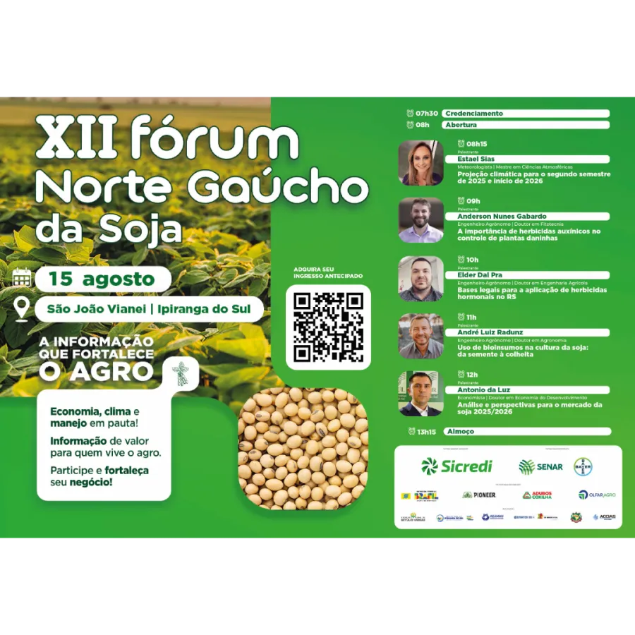 XII FORUM NORTE GAUCHO DA SOJA