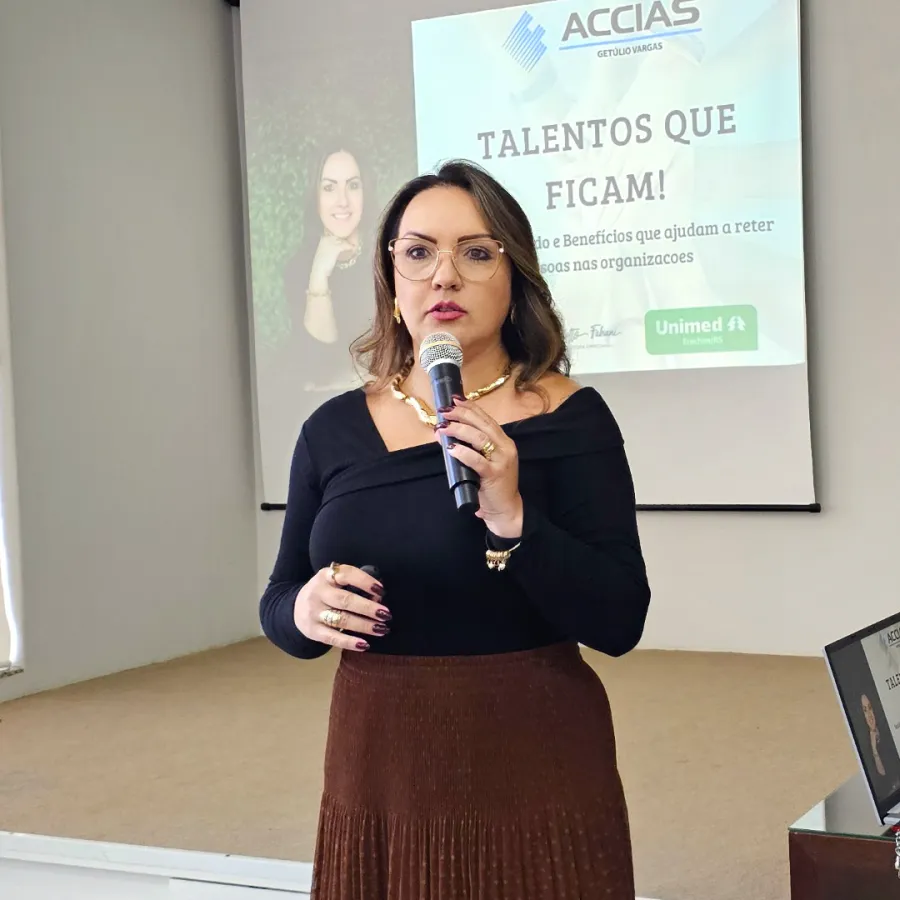 A Saúde Ocupacional Unimed Erechim, em parceria com a ACCIAS, realizou o café com palestra “Talentos que ficam”.