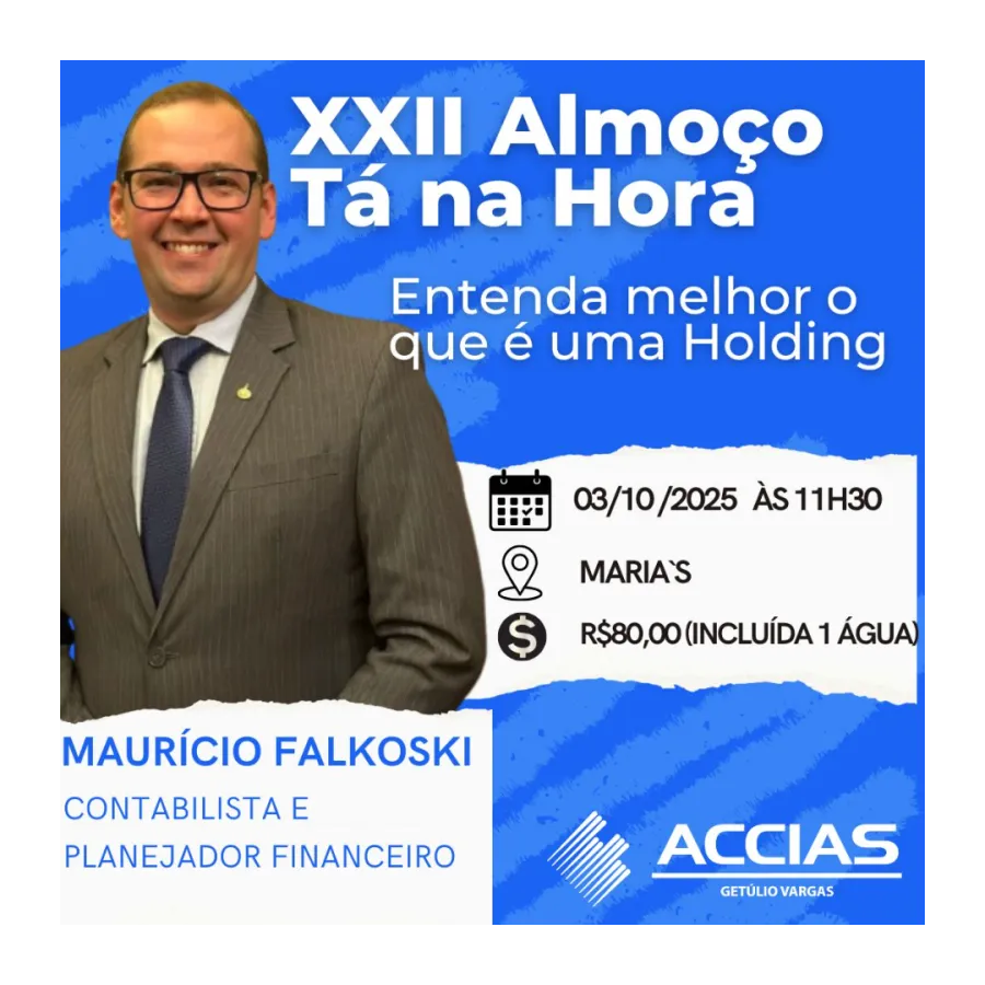 XXII ALMOÇO TÁ NA HORA